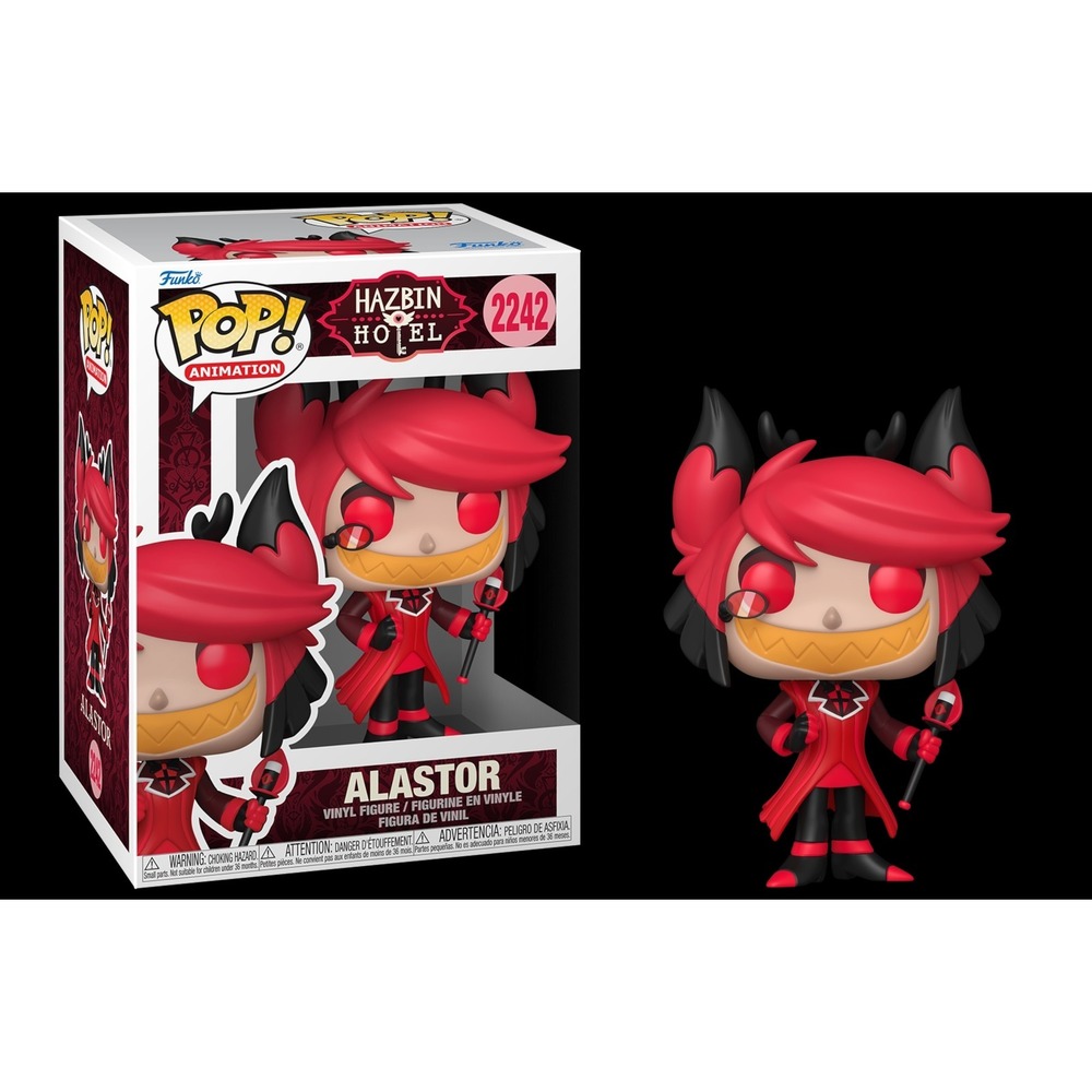 Funko Pop! Alastor #2242 Hazbin Hotel Vinyl Figure